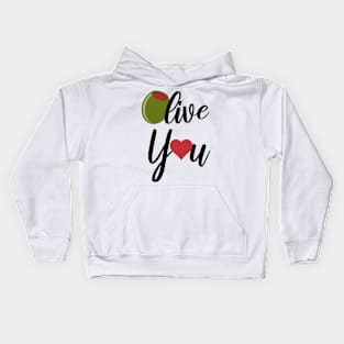 Olive I Love You Gifts Stickers Mugs Shirt for foodies Kids Hoodie